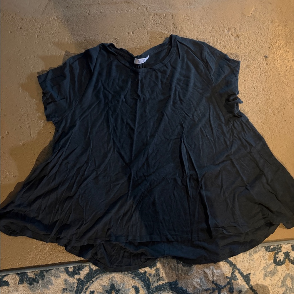 Casual Dark Green Women's Top